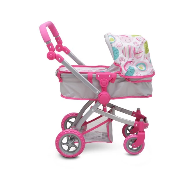 Καρότσι κούκλας Pink Rose 9651B