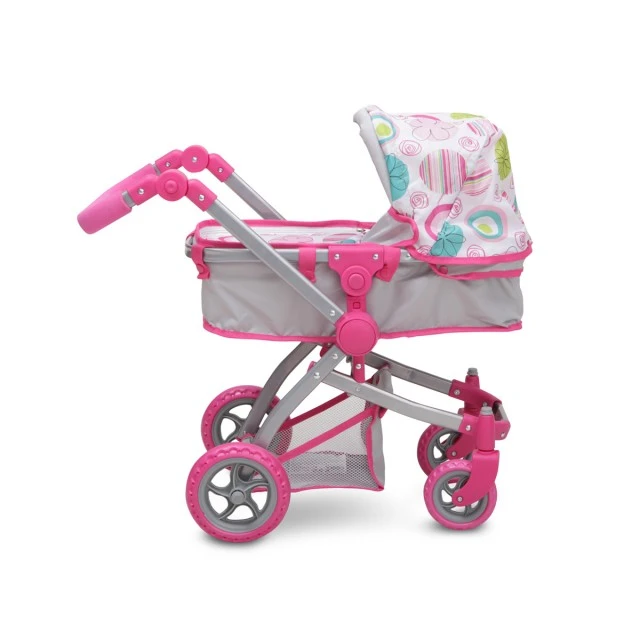 Καρότσι κούκλας Pink Rose 9651B