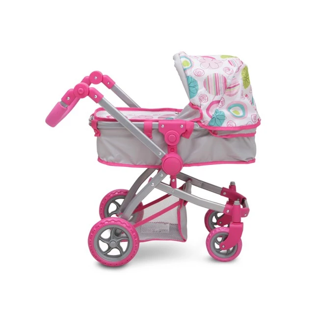 Καρότσι κούκλας Pink Rose 9651B
