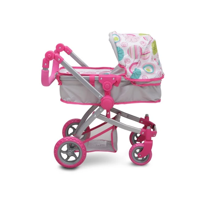 Καρότσι κούκλας Pink Rose 9651B