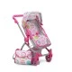 Καρότσι κούκλας Pink Rose 9651B