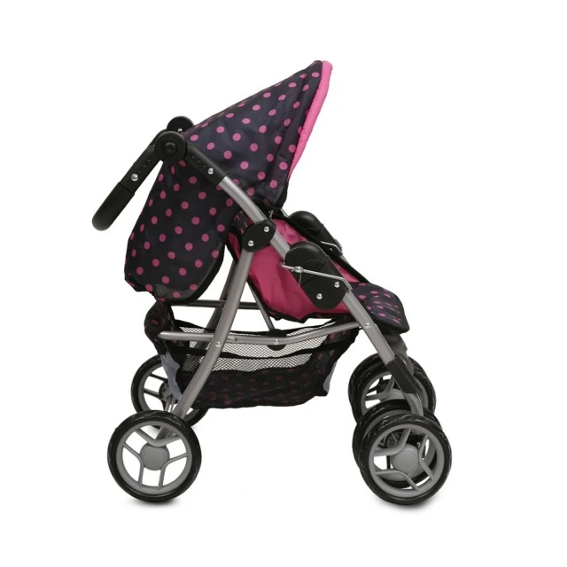 Καρότσι κούκλας Pinky dots 9352