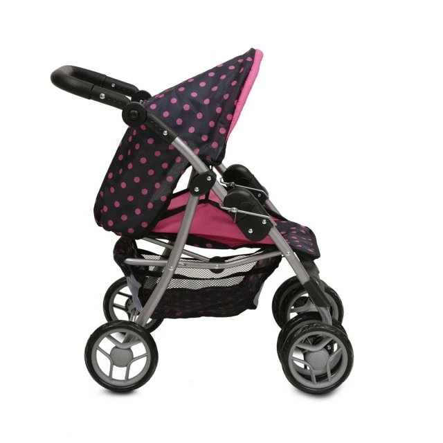 Καρότσι κούκλας Pinky dots 9352