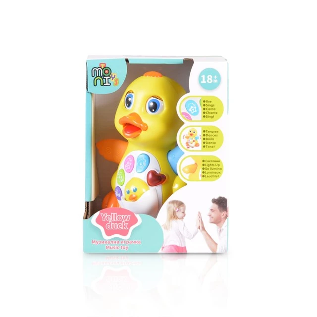 Βρεφικό μουσικό παιχνίδι Yellow Duck 808