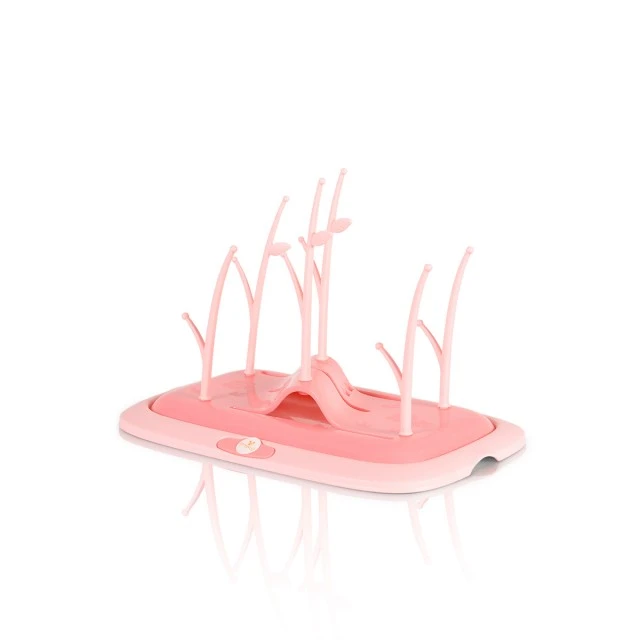 Στεγνωτήριο για μπουκάλια και αξεσουάρ Coral pink