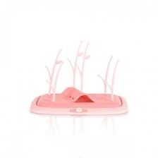 Στεγνωτήριο για μπουκάλια και αξεσουάρ Coral pink