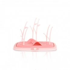 Στεγνωτήριο για μπουκάλια και αξεσουάρ Coral pink