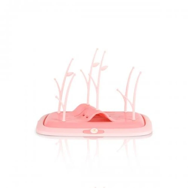 Στεγνωτήριο για μπουκάλια και αξεσουάρ Coral pink