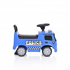 Mercedes-Benz Antos Police σπρώχνει το αυτοκίνητο μπλε