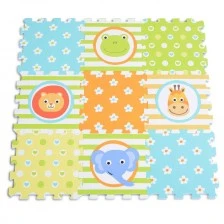 Απαλό παζλ εκτύπωσης Flowers 3063