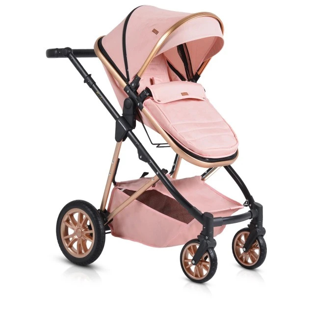 Συνδυασμένο καρότσι 2 σε 1 Midas pink