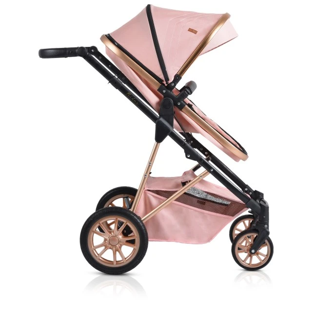 Συνδυασμένο καρότσι 2 σε 1 Midas pink