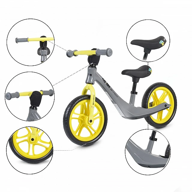 BALANCE BIKE Go On γκρι