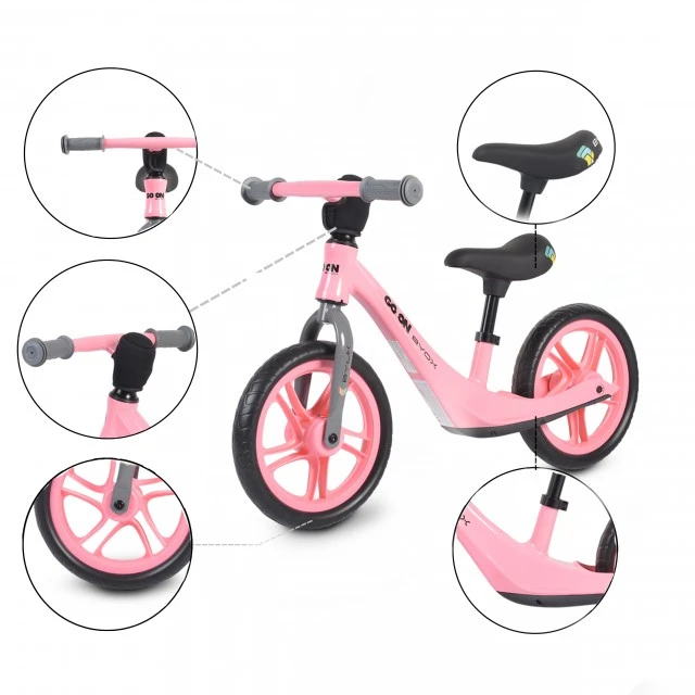 BALANCE BIKE Go On ροζ