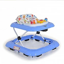Ζούγκλα διασκέδαση baby walker μπλε