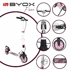 Scooter Fiore ροζ