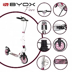 Scooter Fiore ροζ