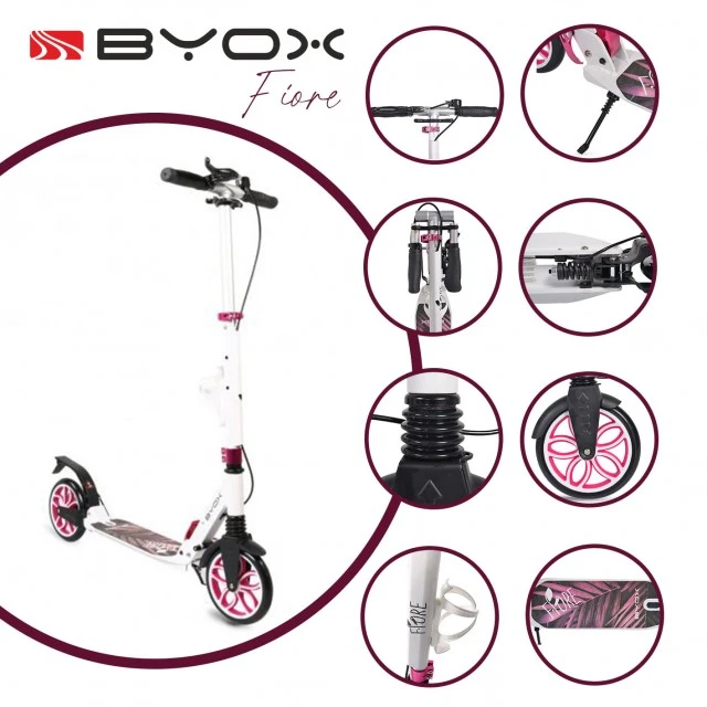 Scooter Fiore ροζ