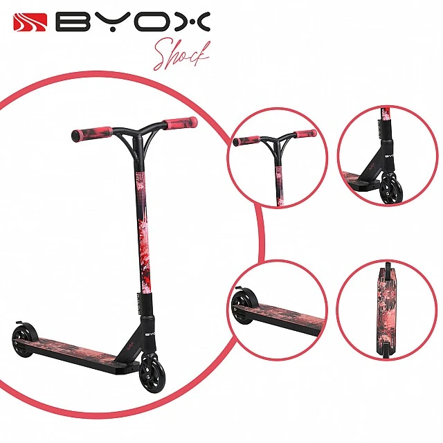 Σκούτερ Stunt Shock κόκκινο