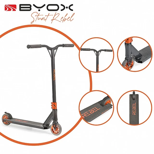 Πατίνι Stunt Rebel carbon