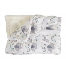 Βρεφική κουβέρτα Shaggy 105/75 γκρι