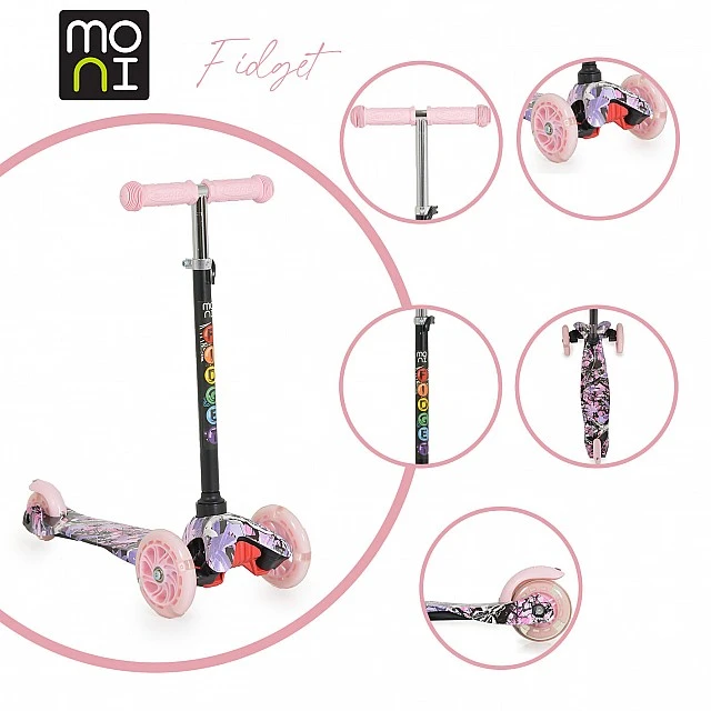 Πατίνι Fidget ροζ