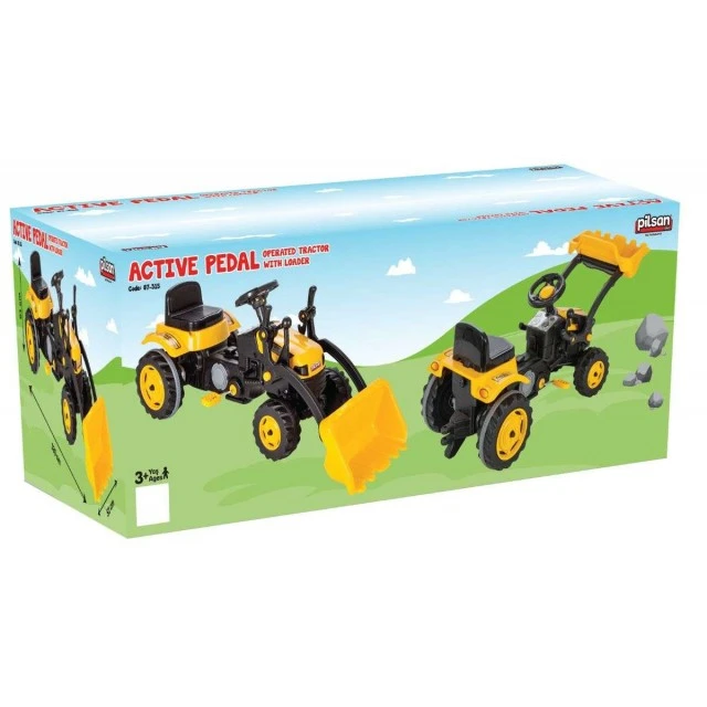 Τρακτέρ Active με φτυάρι 07315 κίτρινο