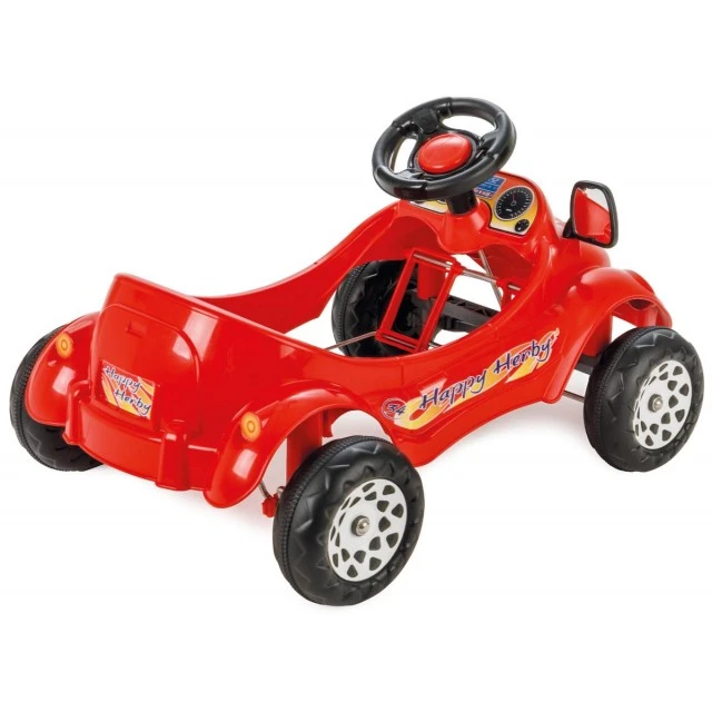 Happy Herby pedal car 07303 κόκκινο