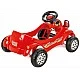 Happy Herby pedal car 07303 κόκκινο