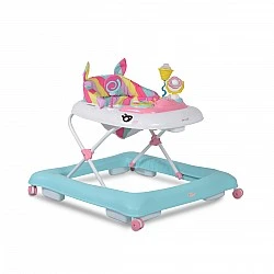Μονόκερος baby walker ροζ
