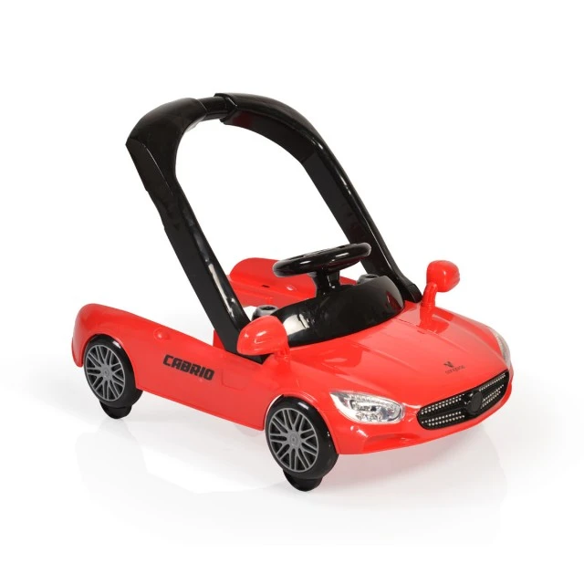 Βρεφική βόλτα Cabrio 2 σε 1 κόκκινο