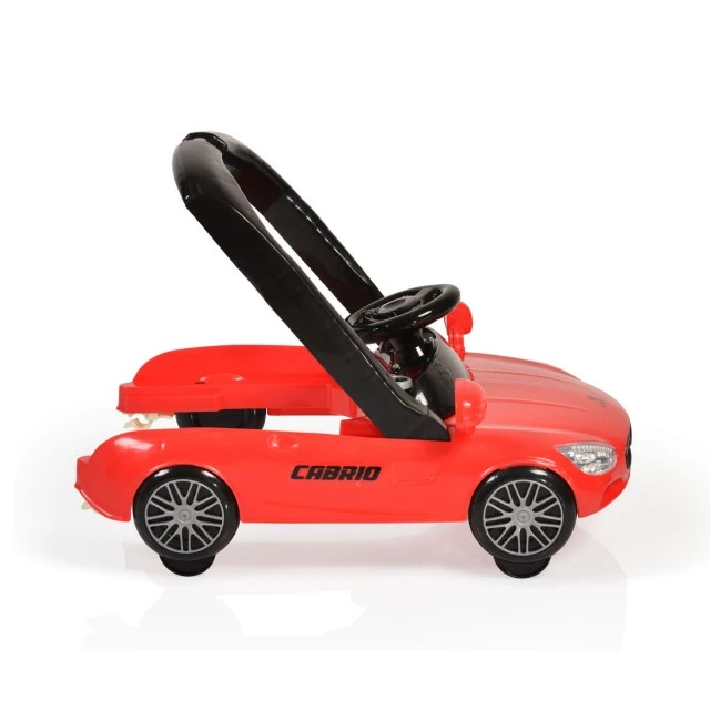 Βρεφική βόλτα Cabrio 2 σε 1 κόκκινο