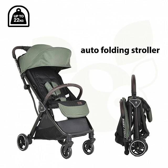 Παιδικό καλοκαιρινό καρότσι Easy fold green
