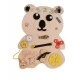 Ξύλινη σανίδα Montessori Bear