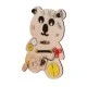 Ξύλινη σανίδα Montessori Bear