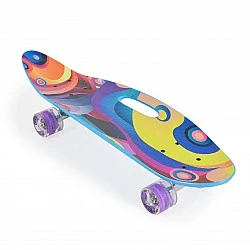 Skateboard 26" με λαβή βιολετί