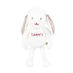 Μαλακό παιχνίδι αγκαλιάς Bunny white 81970