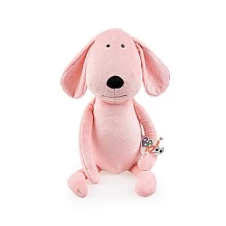 Απαλό παιχνίδι αγκαλιάς Σκύλος 58cm ροζ 81989