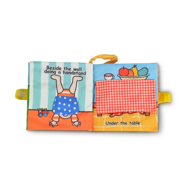 Μαλακό βιβλιαράκι Peek a Baby 6024