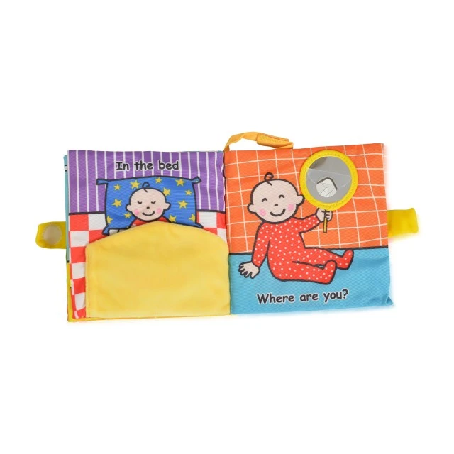 Μαλακό βιβλιαράκι Peek a Baby 6024
