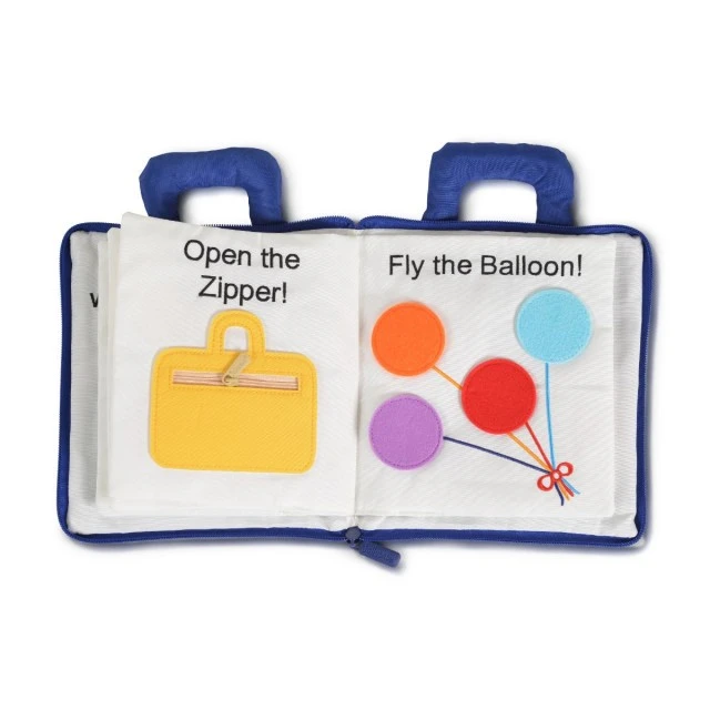Μοντεσσόρι βιβλίο-τσάντα My Quiet book J8255