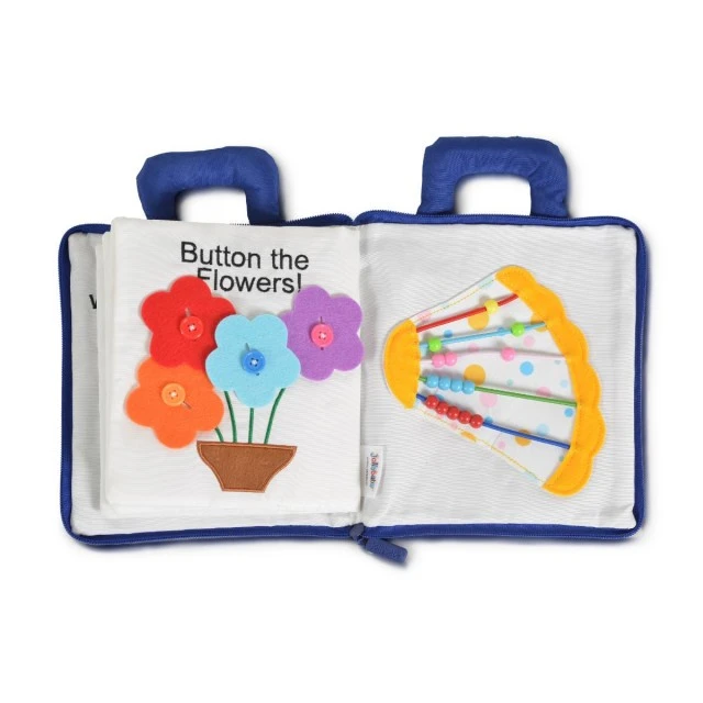 Μοντεσσόρι βιβλίο-τσάντα My Quiet book J8255