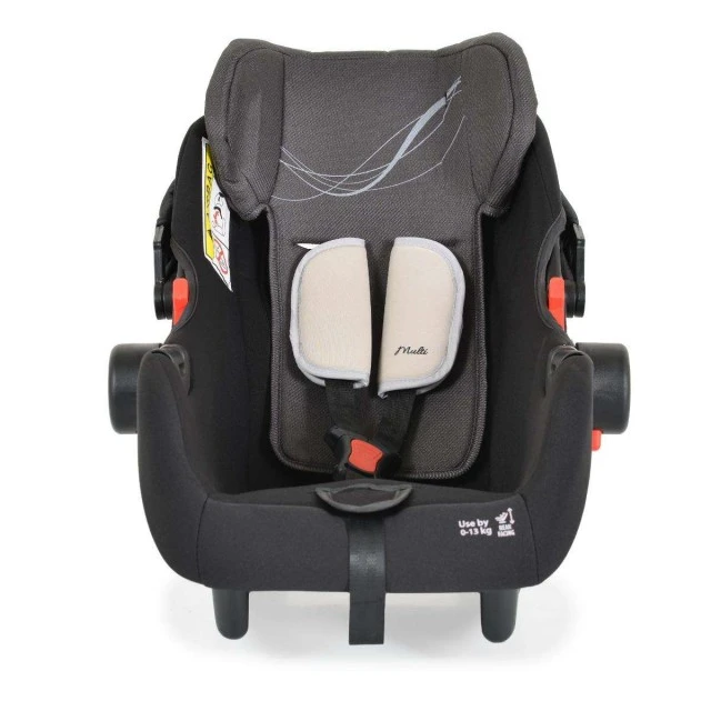 Κάθισμα αυτοκινήτου Multi i-size 40-87cm γκρι