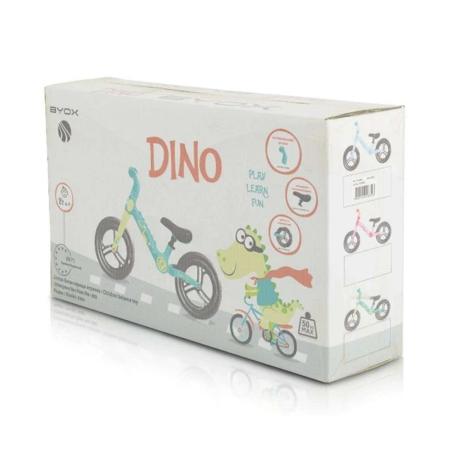 Ποδήλατο ισορροπίας Dino πράσινο