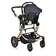 Κάθισμα αυτοκινήτου Trio I-SIZE 40-87CM μαύρο