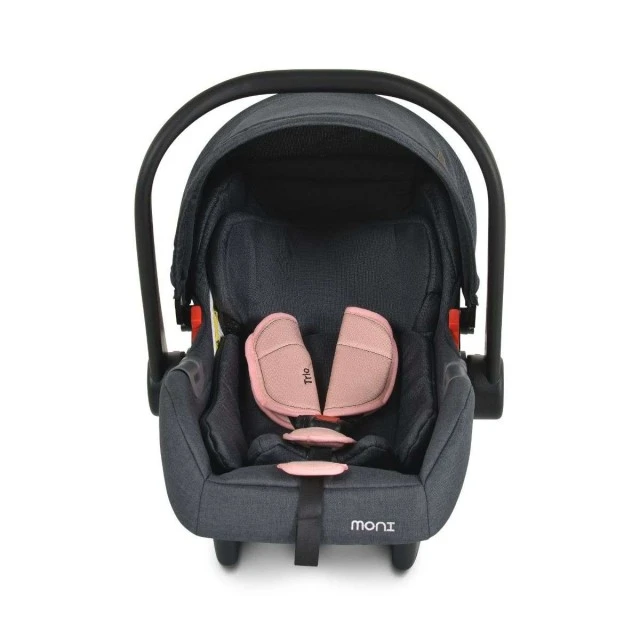 ΚΑΘΙΣΜΑ ΑΥΤΟΚΙΝΗΤΟΥ TRIO I-SIZE 40-87CM ροζ