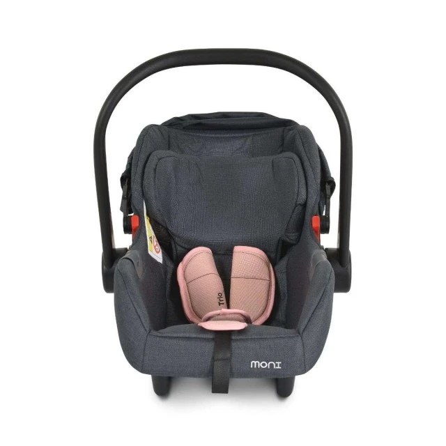 ΚΑΘΙΣΜΑ ΑΥΤΟΚΙΝΗΤΟΥ TRIO I-SIZE 40-87CM ροζ