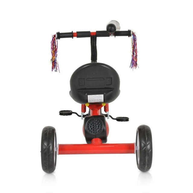 Παιδικό Tricycle Bonfire με λαμπερά λάστιχα κόκκινα