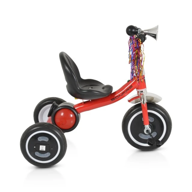 Παιδικό Tricycle Bonfire με λαμπερά λάστιχα κόκκινα