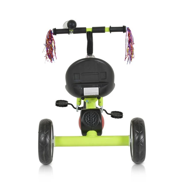 Παιδικό Tricycle Bonfire με λαμπερά λάστιχα πράσινα